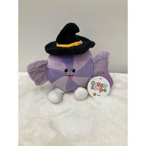 Giggle Scape 2025 Halloween Candy Plush Purple Witch Hat Toy New with tags